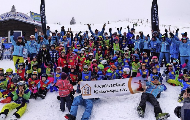 Mehr als 100 Mdchen und Jungen fanden...erverbandes Kids on snow mitzumachen.   | Foto: Skischule Thoma