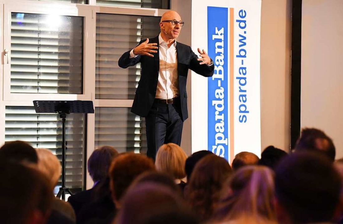 Jörg Löhr erklärte BZLesern, wie man mit optimistischem Denken