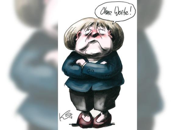 Merkels Mundwinkel