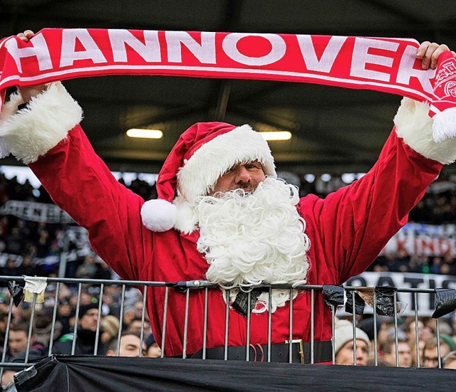 Weihnachten ist in diesem Jahr bei Hannover 96 kein besinnliches Fest.   | Foto: afp