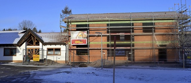 Die Fertigstellung  des Anbaus an den ...r Gemeinde Friedenweiler im Jahr 2019.  | Foto: Liane Schilling