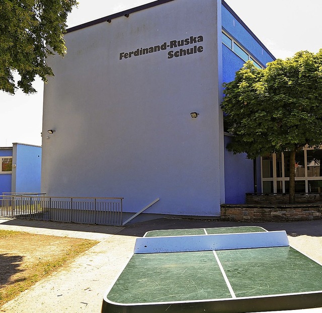 Die Ferdinand-Ruska-Grundschule in Gra... noch eine gemeinsame Leitung  haben.   | Foto: S.Decoux-Kone/E.Sieberts