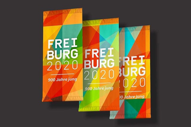 Werbung frs  Stadtjubilum  | Foto: Stadt Freiburg