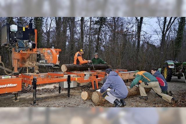 Einsatz im Wyhler Wald