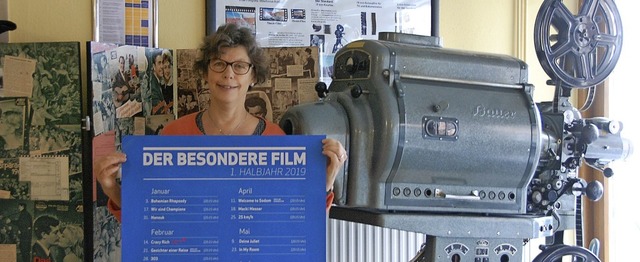 Mit  besonderen Filmen will Katharina ...svolle Cineasten nach Kandern locken.   | Foto: Frey