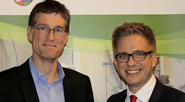 Turnusgem hat Jochen Paleit (links) ... Kai- Achim Klare (rechts) bernommen.  | Foto: Adelbert Mutz