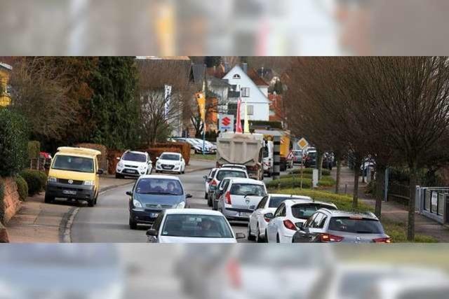 Die Ortsdurchfahrt Reichenbach wird fr Laster gesperrt