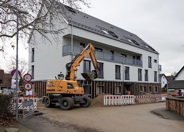 Viel gebaut wurde im ablaufenden Jahr ...r im Februar  bezugsfertig sein soll.   | Foto: Rothermel