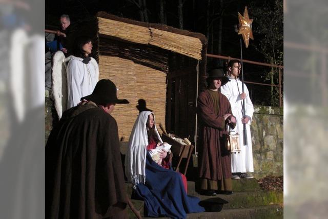 Christmettspiel auf dem Lorettoberg