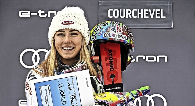 Mikaela Shiffrin in Courchevel   | Foto:  AFP