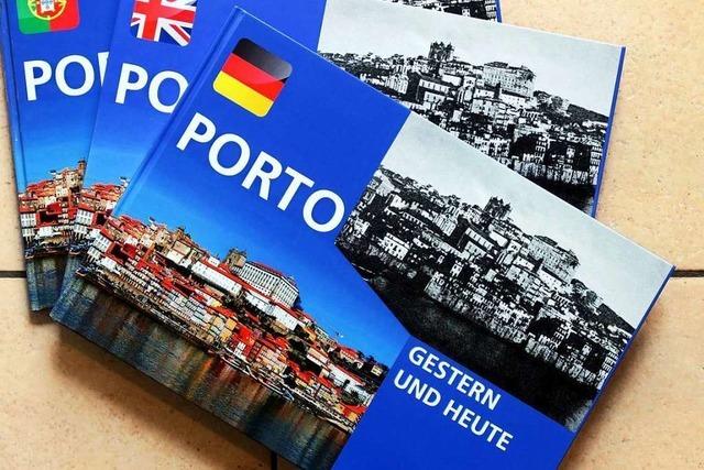 Der Lrracher Musiker Walti Huber hat ein Buch ber Porto herausgebracht