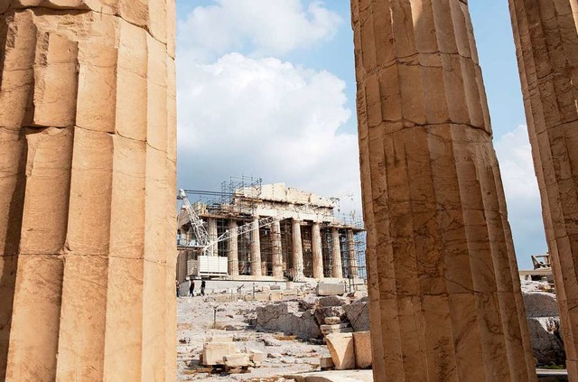 Die Akropolis in Athen &#8211; ein Wahrzeichen des antiken Griechenlands.  | Foto: dpa