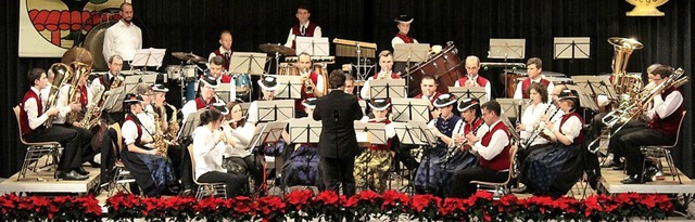 Ein denkwrdiges Konzert mit viel Mut ...n prsentierte der Musikverein Stegen.  | Foto: Erich Krieger