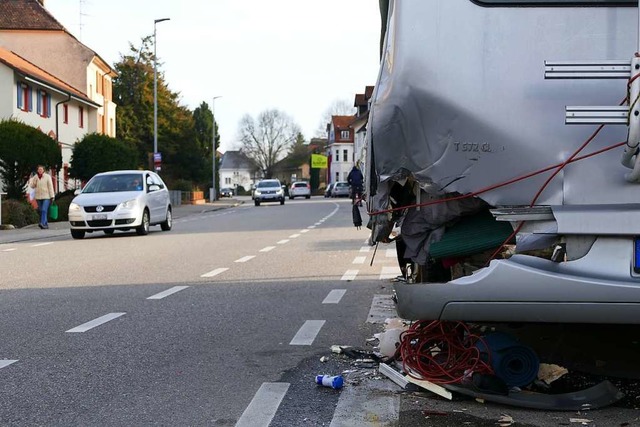 An beiden Fahrzeugen entstand ein Gesamtschaden von 13000 Euro.  | Foto: Verena Pichler 