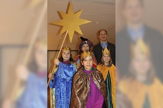Könige singen für Kinder aus Peru