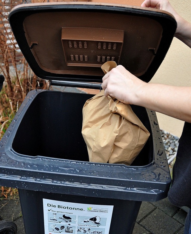 Die Verwertung von Bioabfllen ist Thema bei der Abfallwirtschaft.  | Foto: Daniel Gramespacher