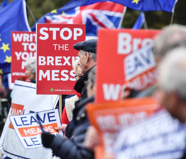Kommt ein zweites Referendum? Viele hoffen es  | Foto: AFP