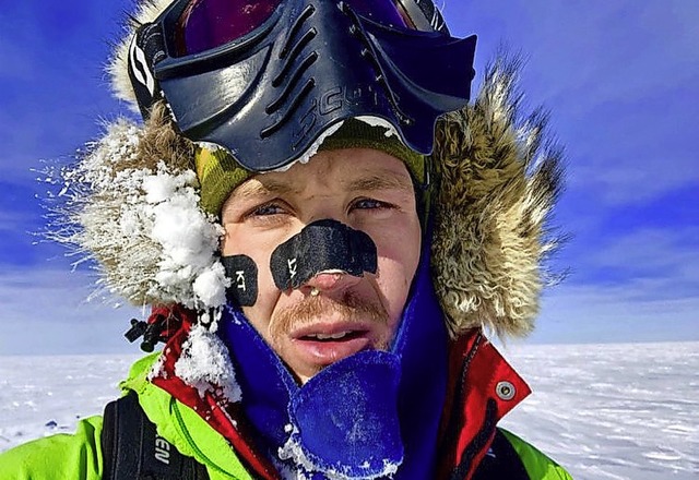 Colin O&#8217;Brady hat ohne Hilfsmittel  die Antarktis durchquert.   | Foto: dpa