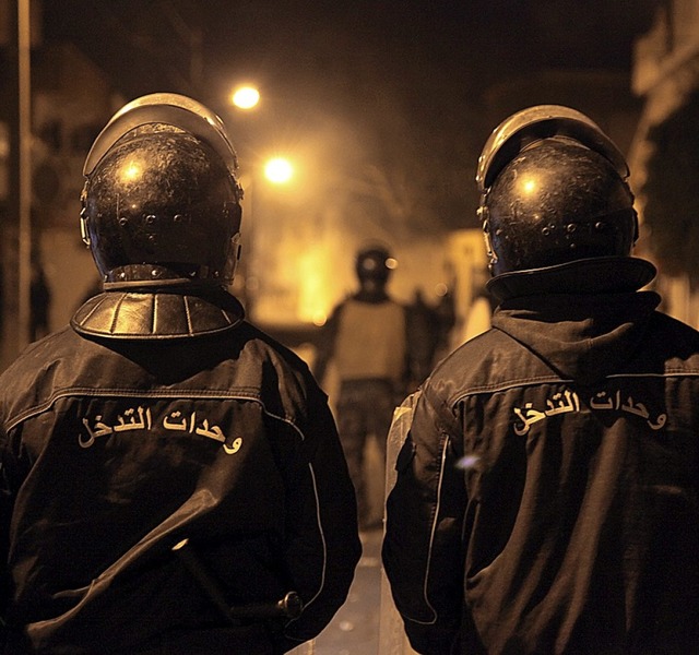 Polizisten im Einsatz in Kasserine   | Foto: afp
