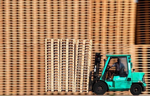 Auch die Logistikbranche in Sdbaden b...s Grobritannien stammen (Symbolbild).  | Foto: Jens Bttner