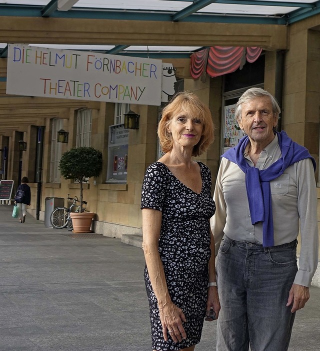 Machen 20 Jahre Theater im Badischen B...f: Helmut Frnbacher und Kristina Nel.  | Foto: Roswitha Frey