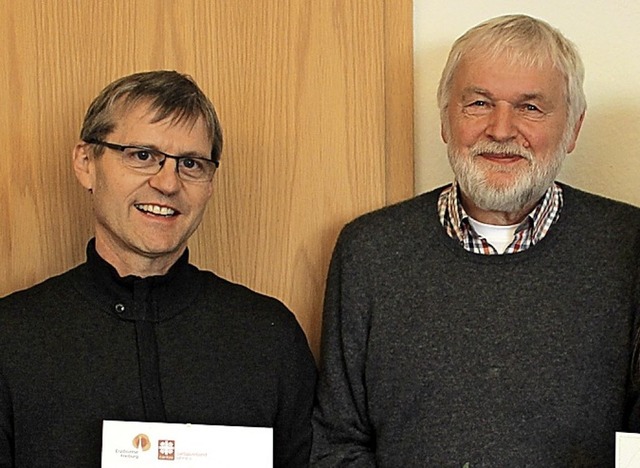 Schuldnerberatung:  Bernhard Birmans  und  Manfred Lau  | Foto: Caritas 