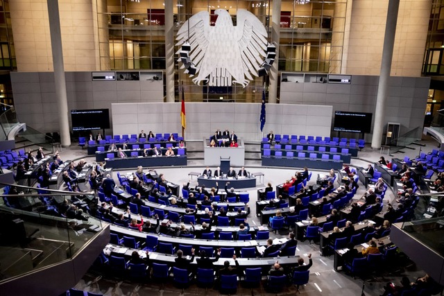 Der Bundestag.  | Foto: dpa