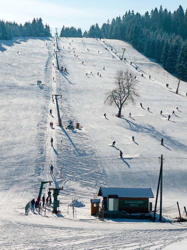 Der Schneeberg in Waldau.  | Foto: peter stellmach