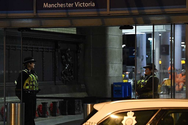 Bei der Tat in Manchester wurden drei Menschen verletzt.  | Foto: AFP