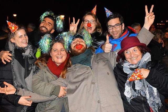 Fotos: Silvesterfeier beider Rheinfelden