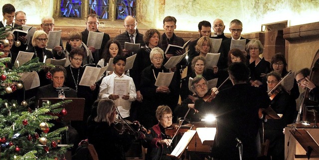 Bachs Vertonung des  Psalms 23 mit dem...ebenden Gott stand in den Mittelpunkt.  | Foto: heidi fssel