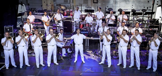 Schon zum dritten Mal in Wehr: Die Big... Stadtmusik zu deren 160. Geburtstag.   | Foto: Bundeswehr