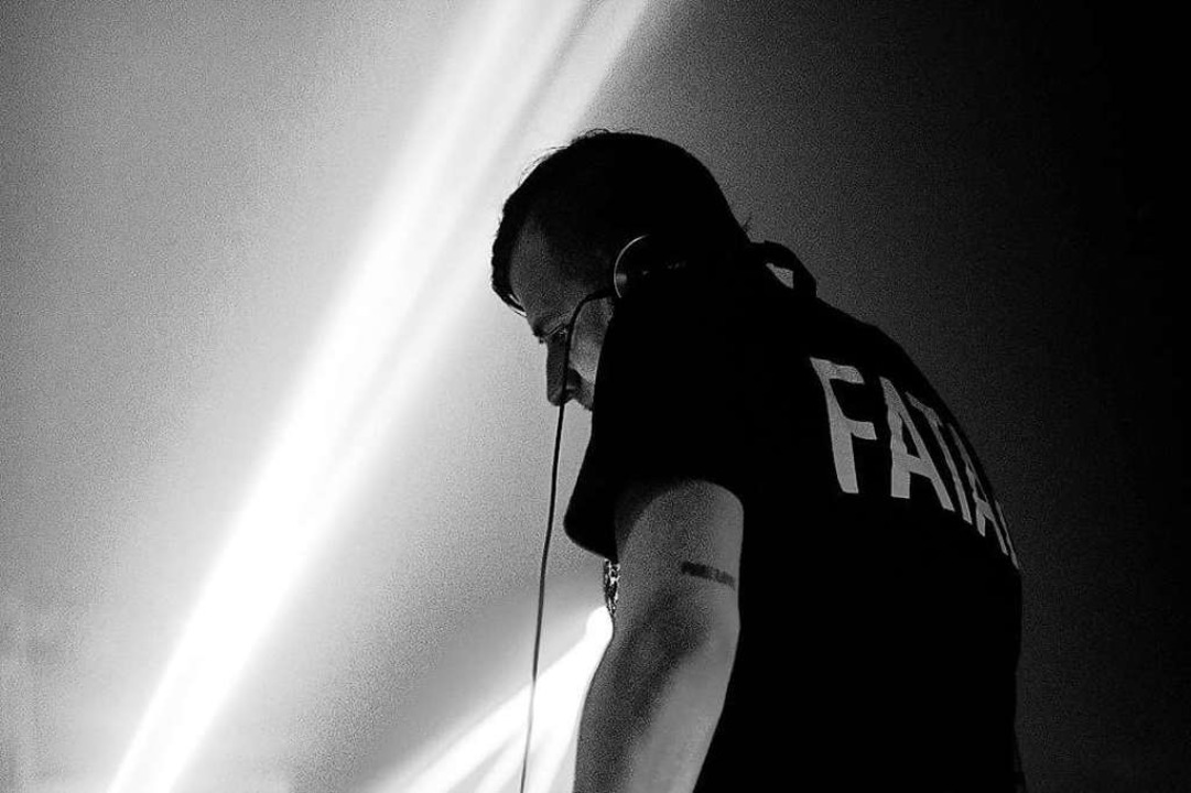 Philipp Strobel, Kopf des Berliner Lab... Samstag bei Nacht im Hirscheneck auf.  | Foto: Lise Lunel