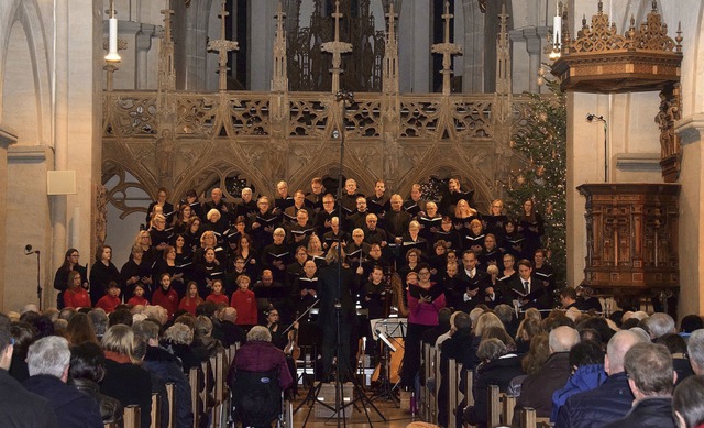 Die feierliche Messe in As-Dur von Fra...egium Musicum  im Breisacher Mnster.   | Foto: KAi Kricheldorff