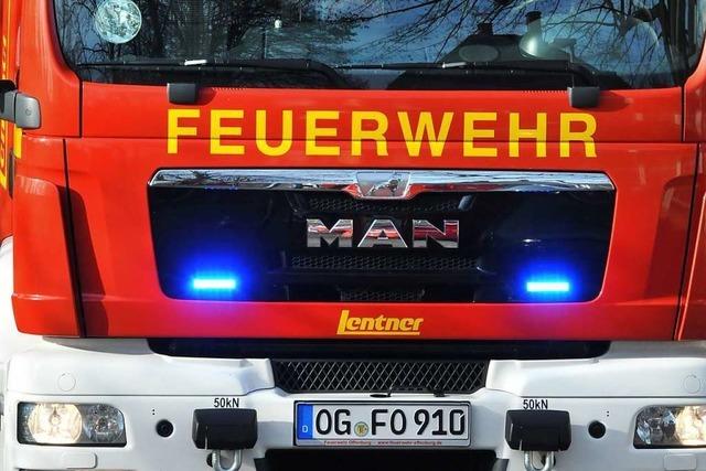 Kaminbrand in der Offenburger Oststadt