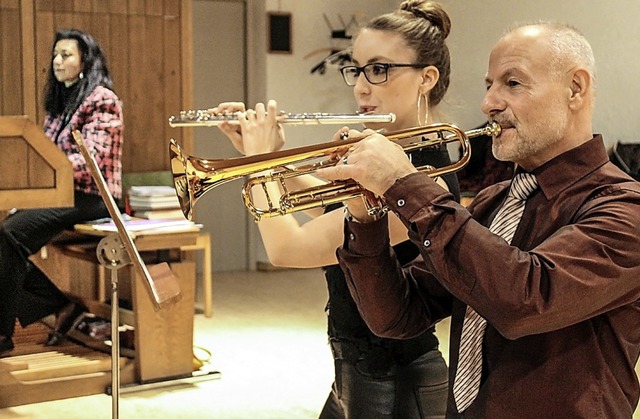 Das stimmungsvolle Konzert der Organis...uble sorgte fr strmischen Applaus.   | Foto: Cornelia Liebwein