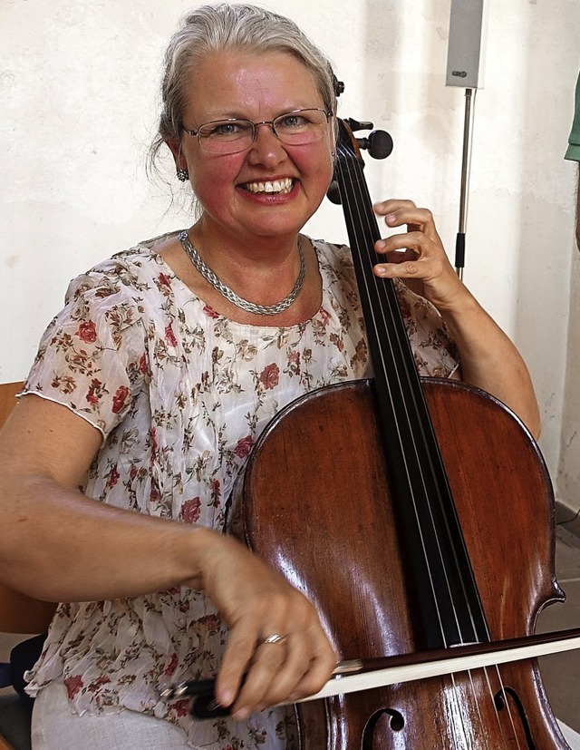 Die Cellistin Ceciel Strouken, Leiteri...ochenende mit jugendlichen Ensembles.   | Foto: Roswitha Frey