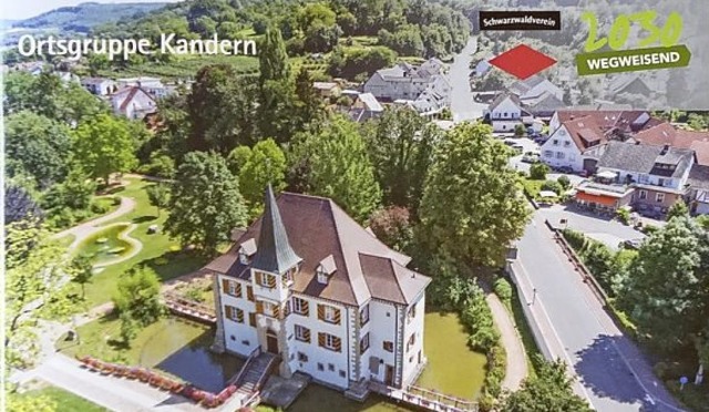 Das Schliengener Schloss Entenstein schmckt die Broschre fr 2019.   | Foto: Bronner