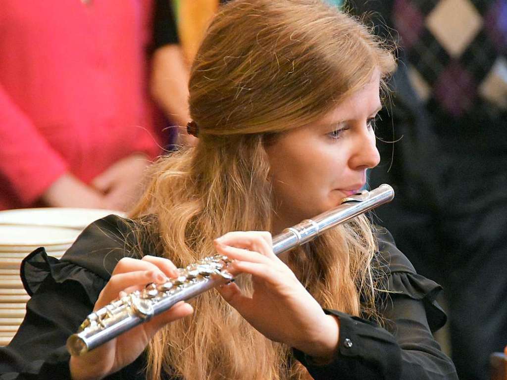 Fr Musik sorgte das Holzblserquintett der Feuerwehr- und Winzerkapelle Ehrenstetten unter der Leitung von Bernhard Ngele.