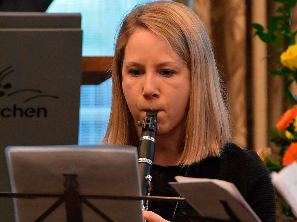 Fr Musik sorgte das Holzblserquintett der Feuerwehr- und Winzerkapelle Ehrenstetten unter der Leitung von Bernhard Ngele.