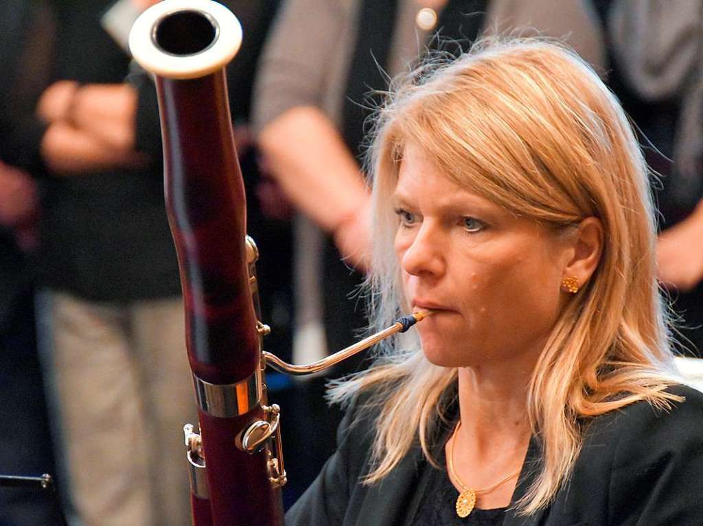 Fr Musik sorgte das Holzblserquintett der Feuerwehr- und Winzerkapelle Ehrenstetten unter der Leitung von Bernhard Ngele.