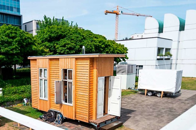 Tiny Houses knnten auf Flchen stehen...sonst vorbergehend ungenutzt blieben.  | Foto: Alexander Heinl