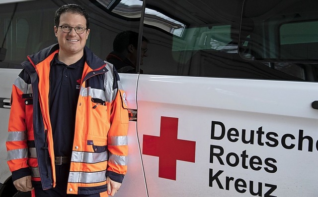 Tim Scheer ist neuer Leiter Rettungsdienst  | Foto: Volker Mnch