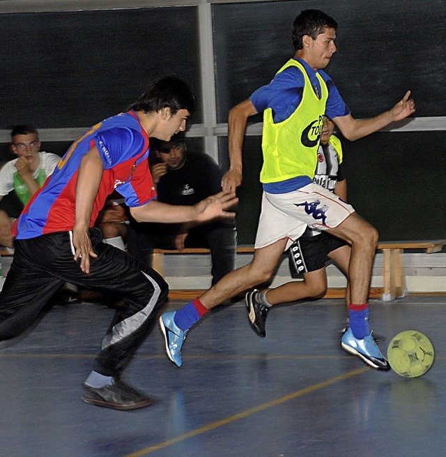 Fuball ist die beliebteste Sportart beim Nachtsport.   | Foto: Schall/Gollin