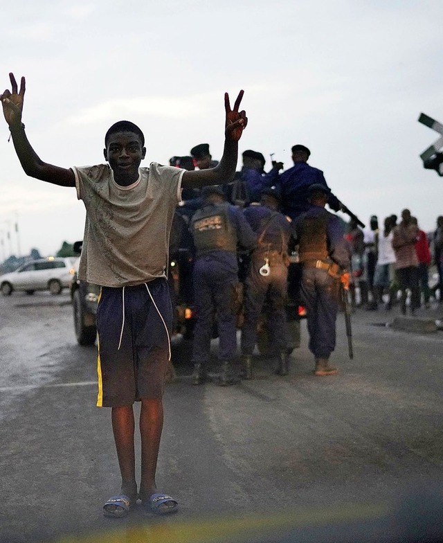 In der Hauptstadt Kinshasa wird der Wahlsieger gefeiert.   | Foto: DPA
