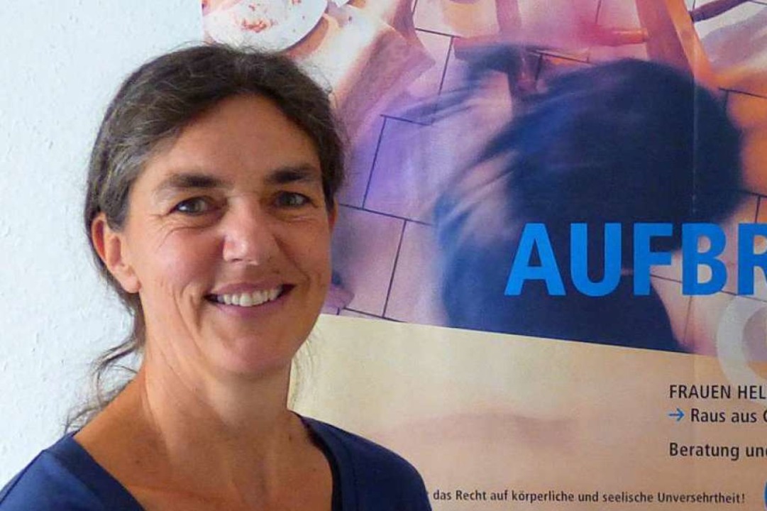 Antje Lauber wnscht sich, dass Frauen...ffentlichen Mitteln finanziert werden.  | Foto: Frauenhaus