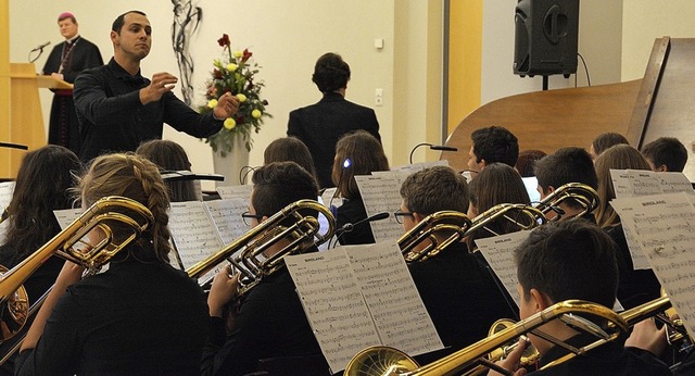 Die Jazz Chillers unter der Leitung vo...rsempfang von Erzbischof Stefan Burger  | Foto: LIsa Maria Plesker (Erzbischfl. Ordinariat)