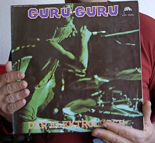 Von Guru  Guru (mit dem 1974er-Album &...tte der Hotzenwlder Kleinkunstbhne.   | Foto: Thomas Steiner/Band-PR