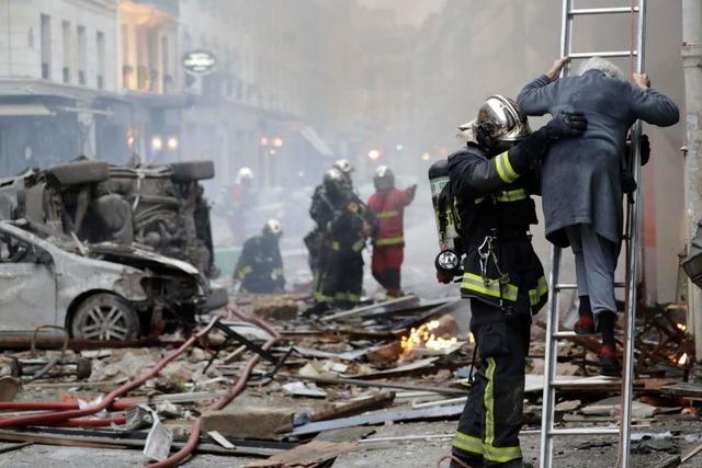 Zwei Menschen sterben bei Explosion in Pariser Stadtzentrum