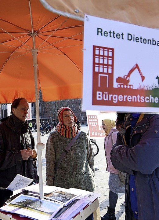 Bislang war der Wahlkampf zum Brgeren...ender Woche wird sich das wohl ndern.  | Foto: fotos: Eggstein
